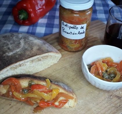 antipasto de pimenton