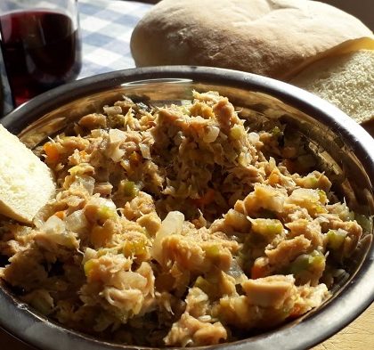 receta de atún guisado