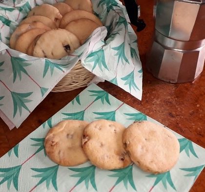 foto galletas con fruta confitada
