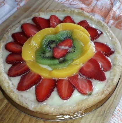 foto tartaleta de frutas