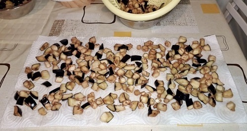 berenjenas picadas
