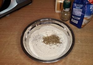 mezcla de harina para grisines de orégano y parmesano