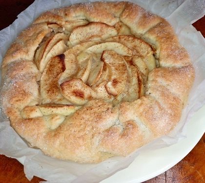 crostata de manzana casera