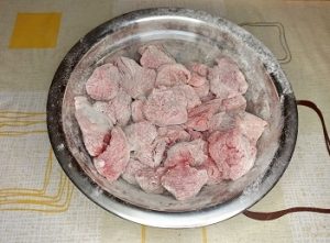estofado casero de carne paso 1