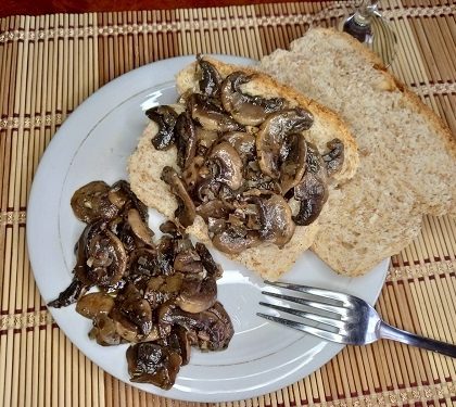 champiñones sazonados