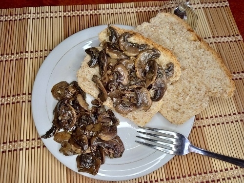 champiñones sazonados