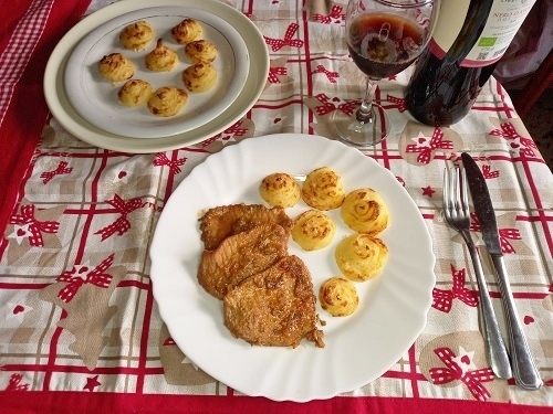 lomo de cerdo en salsa de naranja