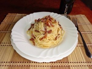 pasta carbonara