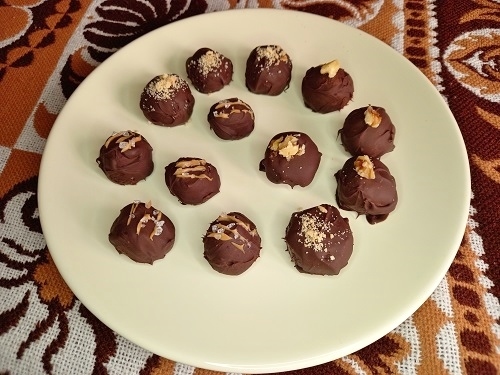 Trufas de chocolate caseras