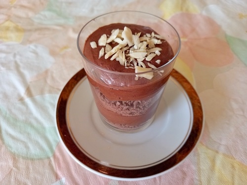 Parfait de chocolate fondente