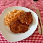 Chuletas de cerdo agridulces caseras