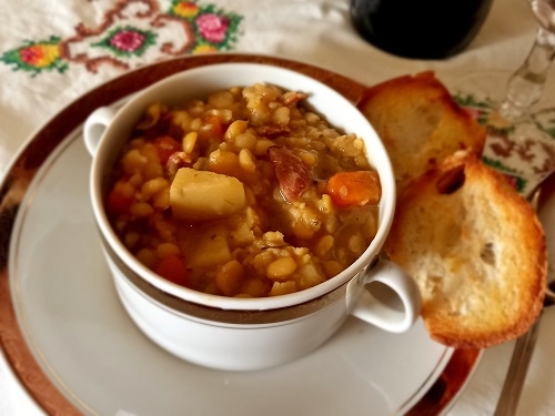 Potaje de Arvejas Amarillas