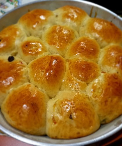 pan dulce con fruta confitada