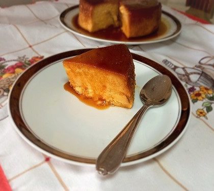 flan de auyama sin horno
