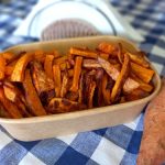 Chips de batatas al horno