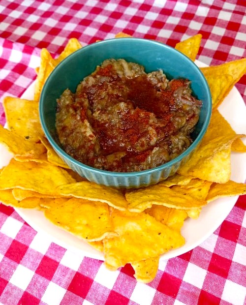 Paté de berenjenas ahumadas